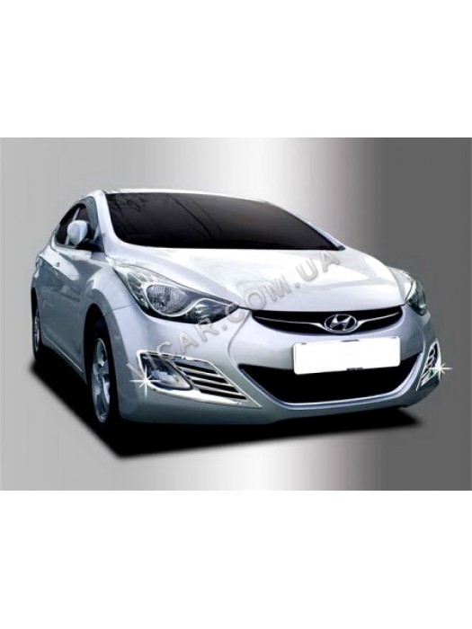 Противотуманки Hyundai Elantra 2010 +...